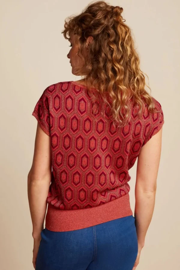 Ann Top Crown In Tweed Oranje-King Louie Flash Sale