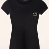 Belle Et Rebelle T-Shirt In Zwart-Mademoiselle Yu00e9Yu00e9 Best