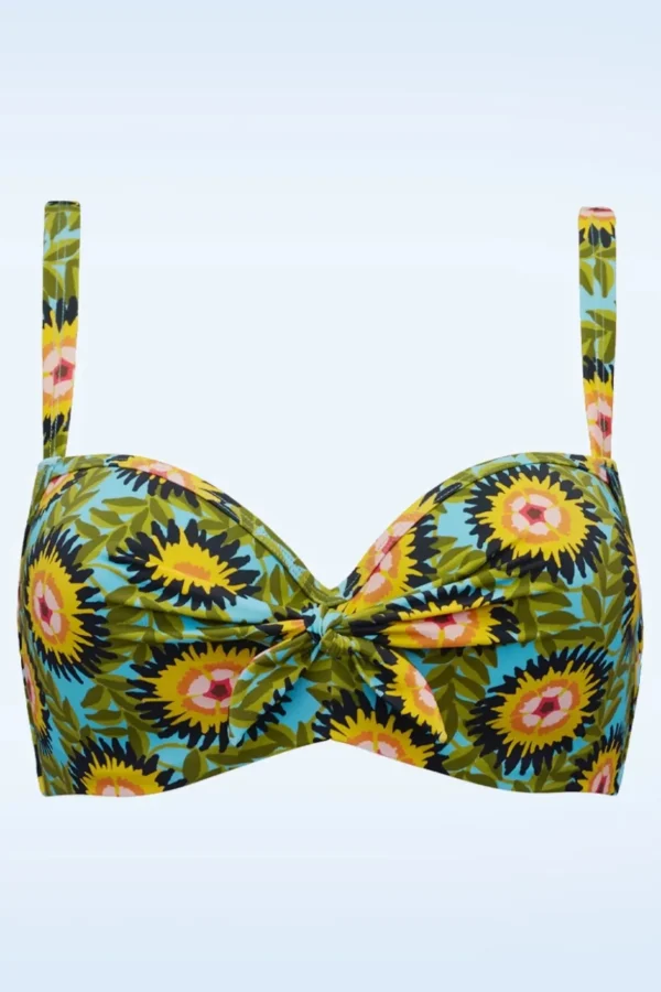 Bellini Flower Balconette Bikini Top In Multi-Marlies Dekkers Best Sale