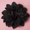 Bloemenhaarclip En Broche In Zwart-ZaZoo Cheap