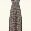 Blondy Maxi Jurk In Ethnic-Princesse Nomade Hot