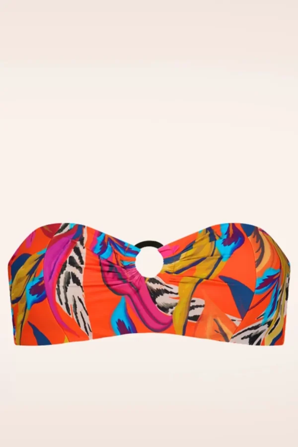 Bora Bora Padded Bikini Top In Multi-Cyell Flash Sale