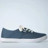 Canvas Sneakers In Indigo Blauw-s.Oliver Cheap