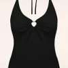 Cheryl Top In Zwart-Bunny Best