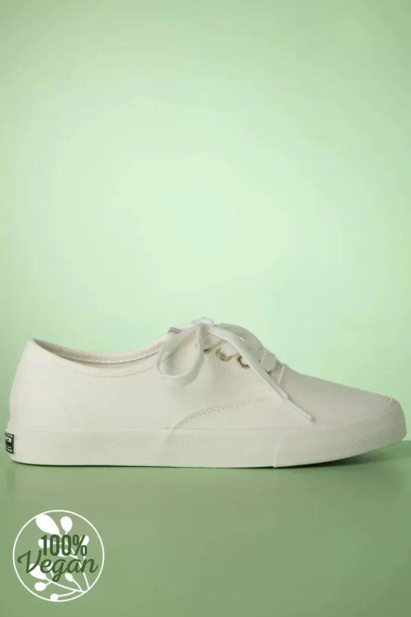 Chloe Canvas Sneakers In Gebroken Wit-Tamaris Discount