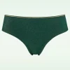 Dame De Paris Slip In Groen En Goud-Marlies Dekkers Sale