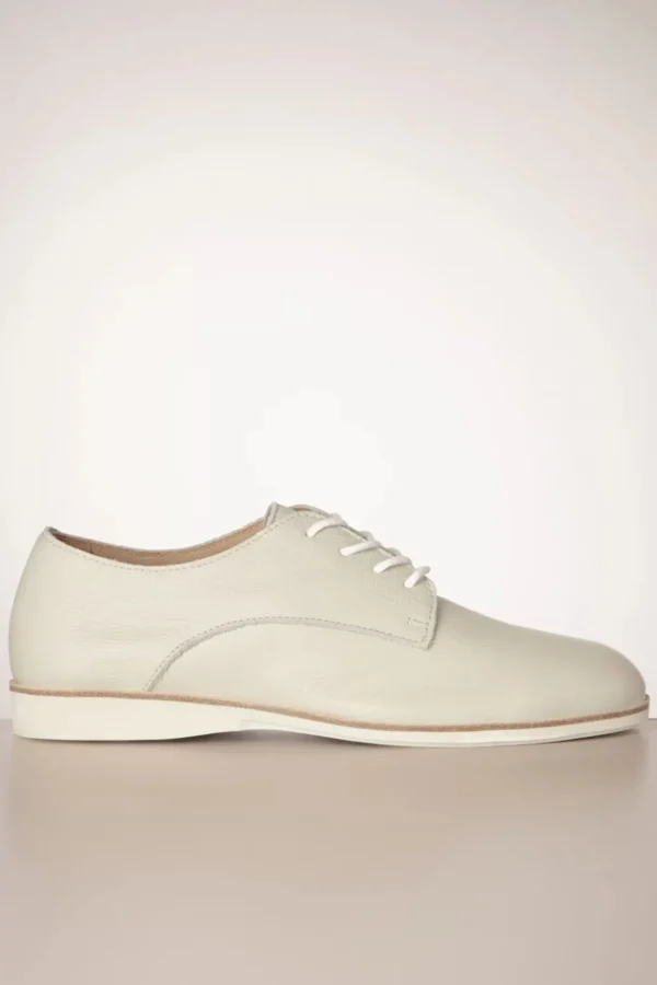 Derby Super Soft Schoenen In Ecru-Rollie Best