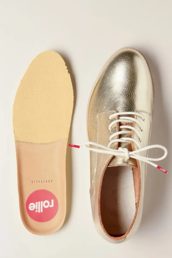 Derby Super Soft Schoenen In Lichtgoud-Rollie Online