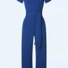 Emmylou Jumpsuit In Koningsblauw-Very Cherry Cheap