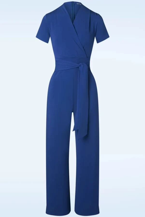 Emmylou Jumpsuit In Koningsblauw-Very Cherry Cheap