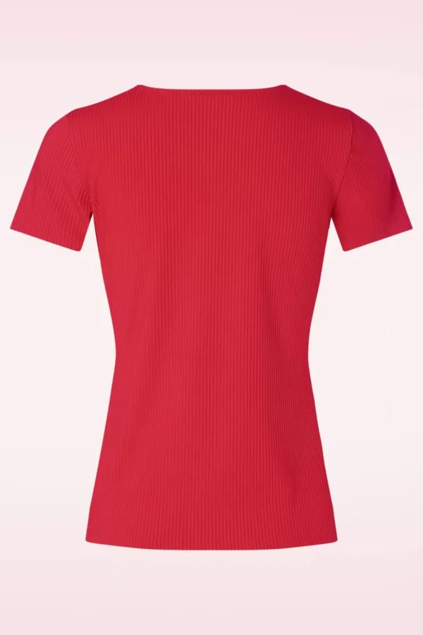 Fara Top In Rood-Banned Retro Discount