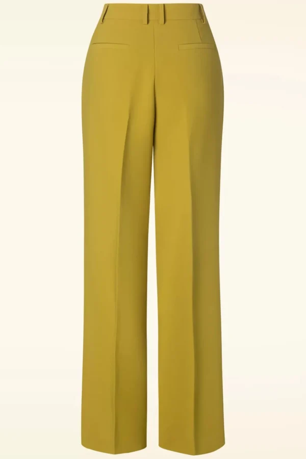 Fintan Simonet Pantalon In Sulphur Geel-King Louie Best Sale