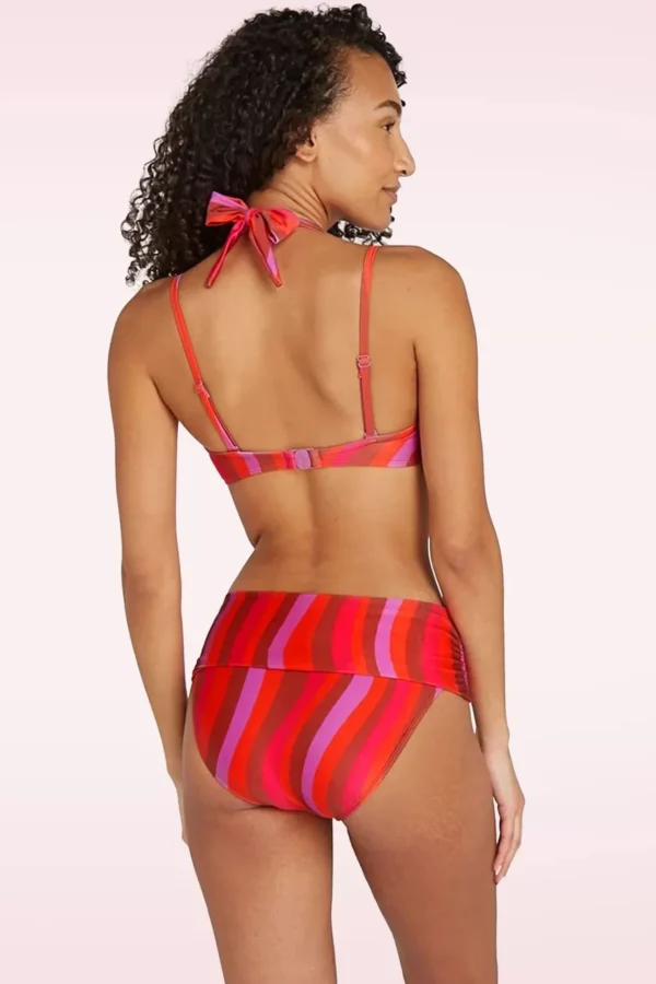 Flipover Shiny Waves Bikinibroekje In Multi-TC Beach Discount