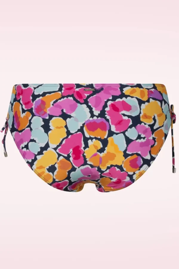 Flower Fantasy Bikinibroekje Met Hoge Taille In Multi-Cyell Store