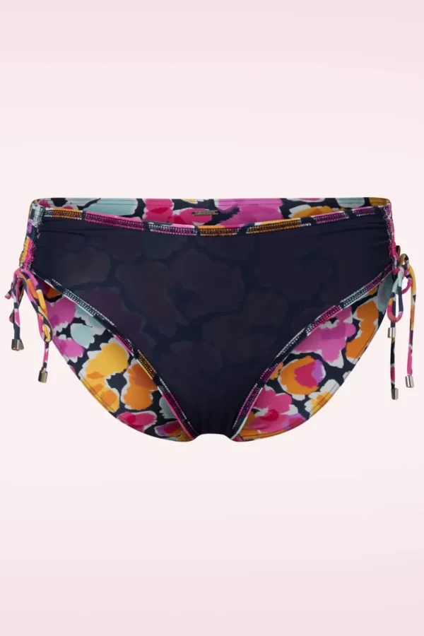 Flower Fantasy Bikinibroekje Met Hoge Taille In Multi-Cyell Store