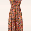 Jane Ditsy Flower Swing Jurk In Multi-Vintage Chic for Topvintage Online