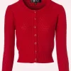 Jennie Vest In Rood-Mak Sweater Flash Sale