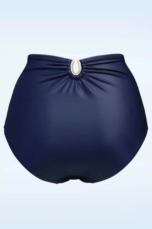 Jet Set High Waist Bikini Broekje In Majestic Blauw-Marlies Dekkers Cheap