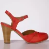 Joanie Sandaal In Scarlet Rood-Miz Mooz Store