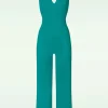 Jolena Jumpsuit In Blauwgroen-Wild Pony Store