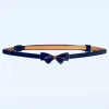 Lana Bow Riem In Donker Blauw-Banned Retro Clearance