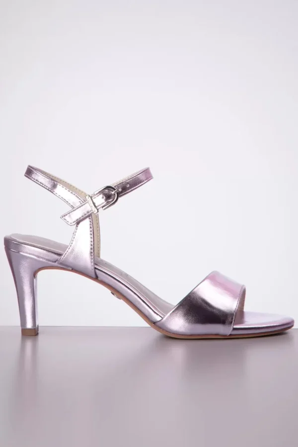 Lesly Sandaaltjes In Metallic Lavendel-Tamaris Hot