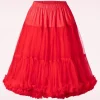 Lola Lifeforms Petticoat In Rood-Banned Retro Cheap