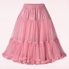 Lola Lifeforms Petticoat In Vintage Roze-Banned Retro Clearance