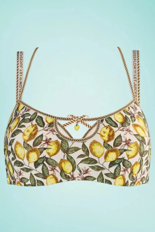 Mambo Amalfi Demi-Bh Met Citroenprint In Creme-Marlies Dekkers Shop