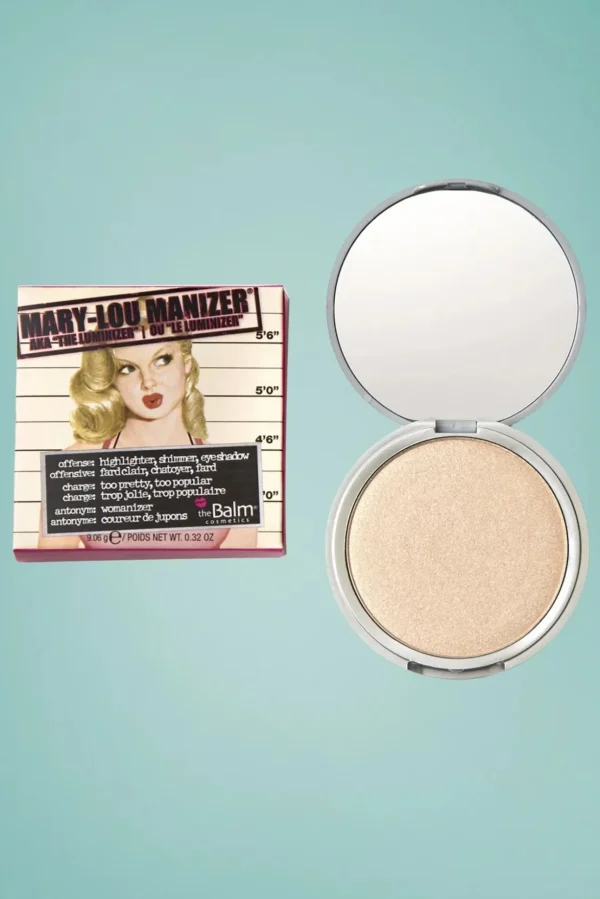 Mary-Lou Manizer Highlighter En Shadow In Champagne-The Balm Fashion