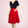 My Summer Staple Swing Rok In Rood-Banned Retro New