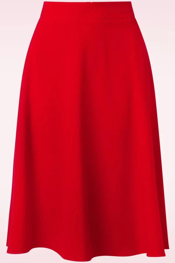 My Summer Staple Swing Rok In Rood-Banned Retro New