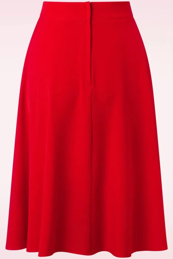 My Summer Staple Swing Rok In Rood-Banned Retro New