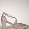 Oren Glitter Pumps In Champagnegoud-Chelsea Crew Discount