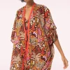 Palma Kimono In Multi-Surkana Flash Sale