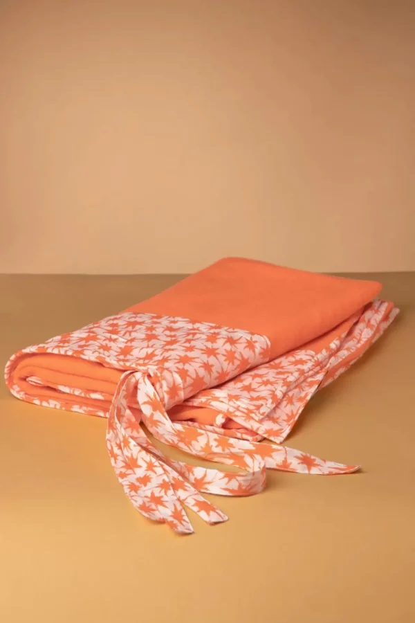 Palms Opvouwbare Strandhanddoek In Oranje-Surkana Cheap