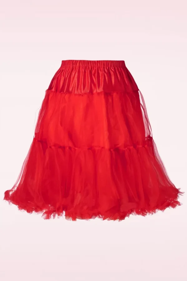 Polly Petticoat In Opvallend Rood-Bunny Cheap