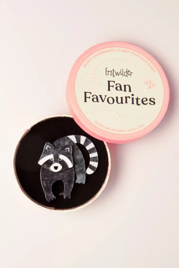 Randy Raccoon Broche-Erstwilder Best Sale