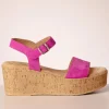 Rory Suede Sleehakken In Fuchsia-s.Oliver Best