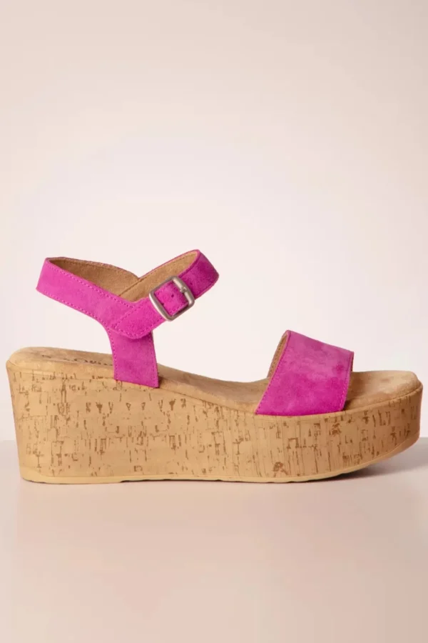 Rory Suede Sleehakken In Fuchsia-s.Oliver Best