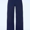 Sasha Pantalon In Marineblauw-Vintage Chic for Topvintage Online