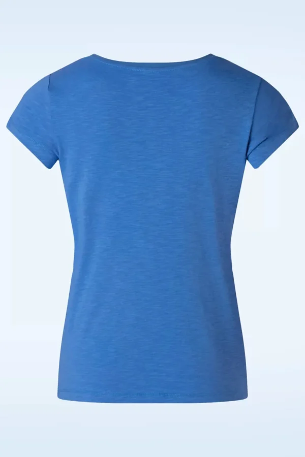 Sisterhood T-Shirt In Krachtig Blauw-Mademoiselle Yu00e9Yu00e9 Flash Sale