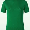 Suzie Boothals Top In Groen-Pretty Vacant Fashion