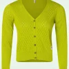 Sweet Petite Cardigan Traditional In Groen-Blutsgeschwister New