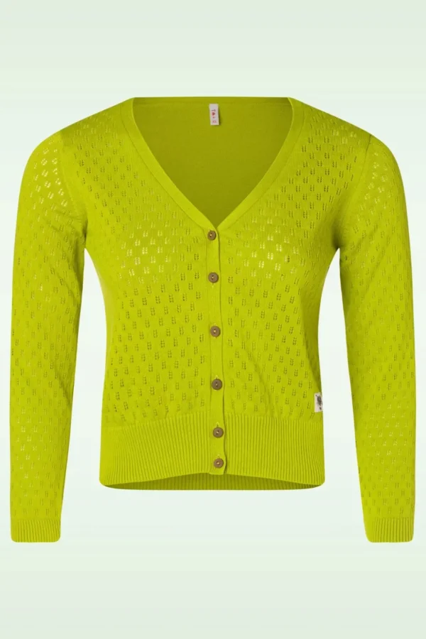 Sweet Petite Cardigan Traditional In Groen-Blutsgeschwister New