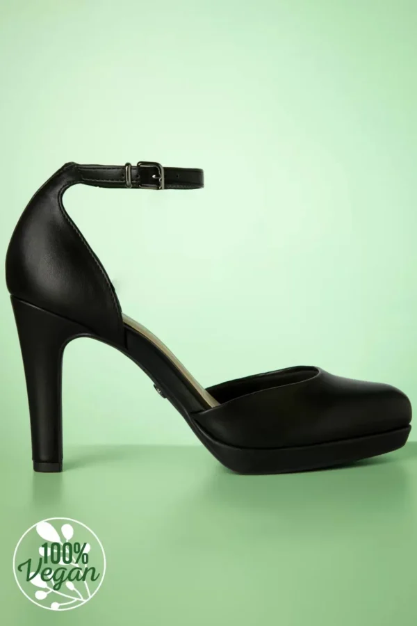 Tiffany Classy Pumps In Matzwart-Tamaris Fashion