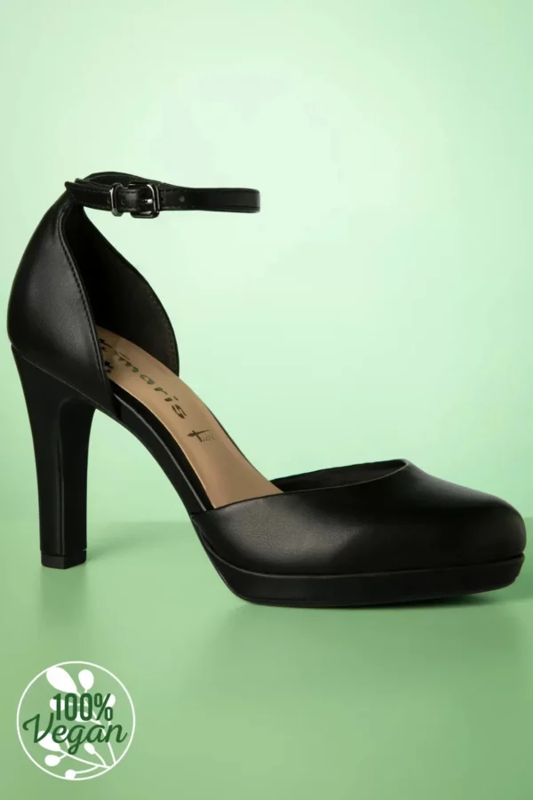 Tiffany Classy Pumps In Matzwart-Tamaris Fashion