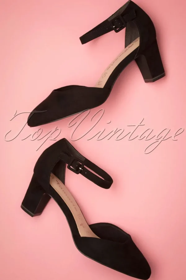 Tiffany Pumps In Zwart-Tamaris Fashion