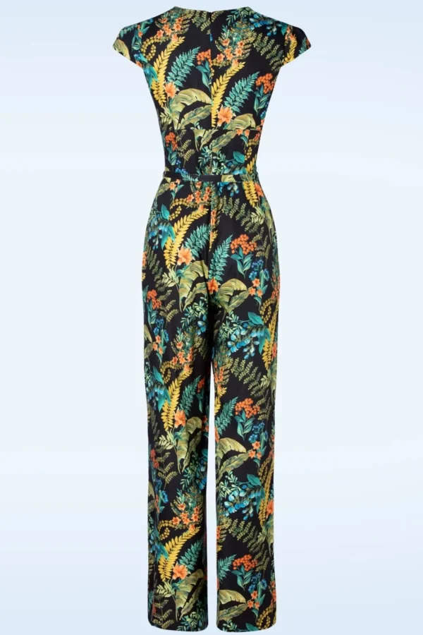 Venice Jumpsuit In Fabiola-Very Cherry Hot