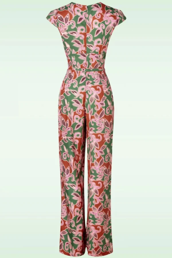 Venice Jumpsuit In Fata Morgana-Very Cherry Hot